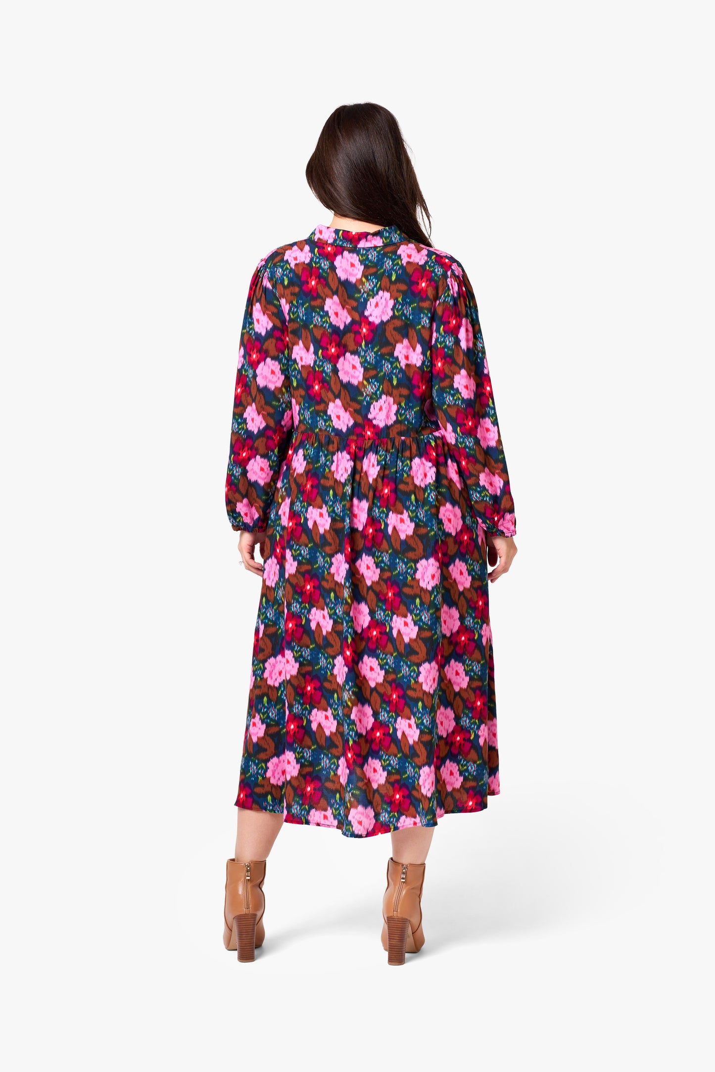 Dexter Dress - Hazy Floral Print