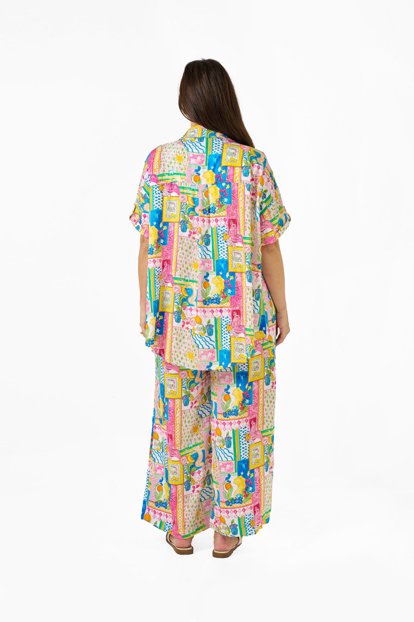 Eshal Shirt - Multi Print