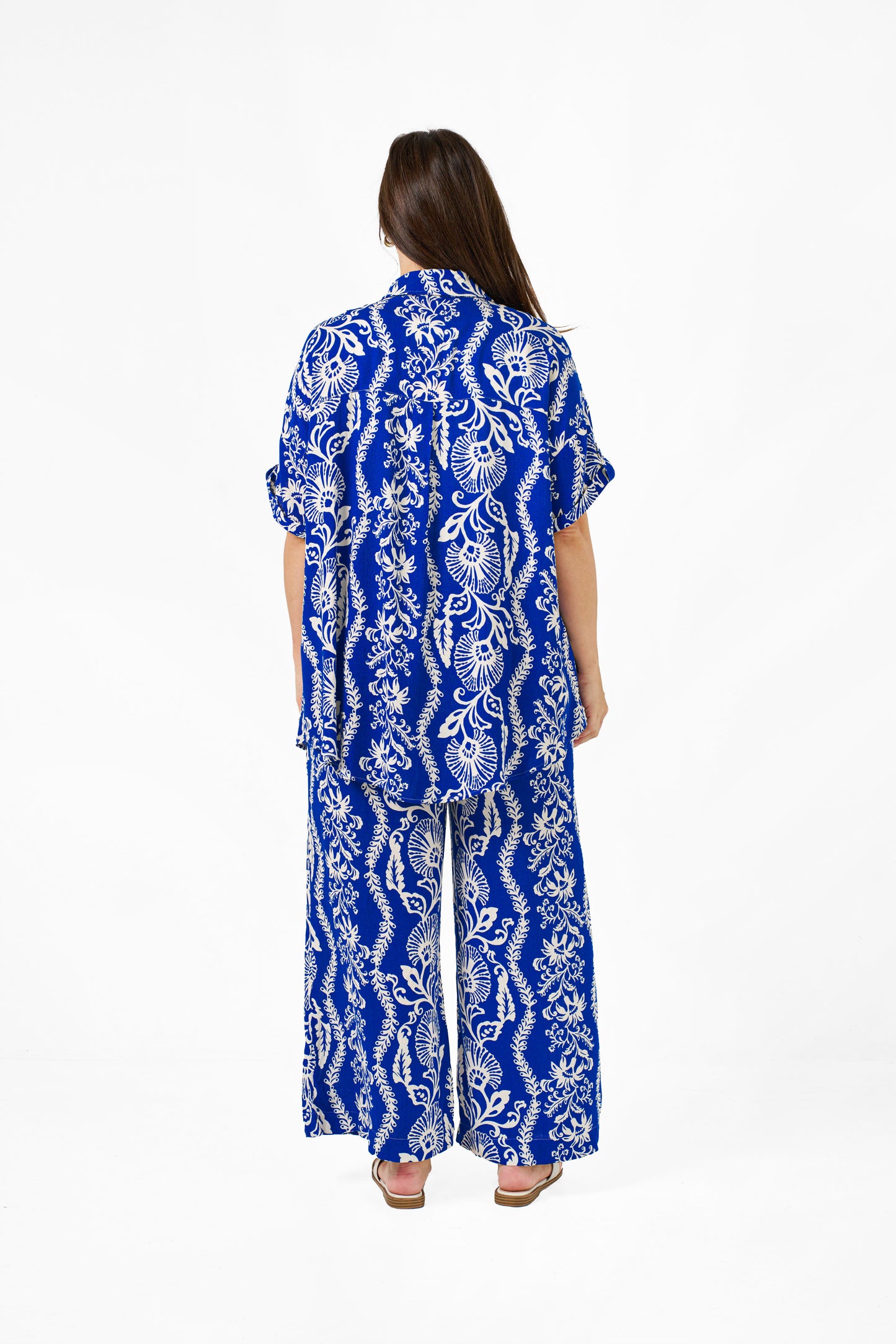 Lenny Shirt - Blue Print